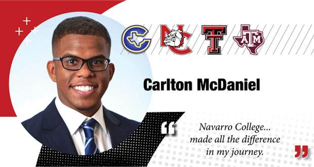 First-Generation Navarro College Alumna Carlton McDaniel Pursues Engineering Excellence